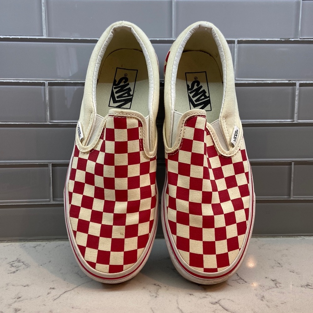 Checkered Vans